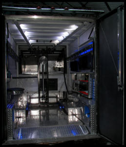 Truck Cap Interior Forward Facing