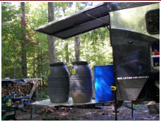 Unloading Barrels