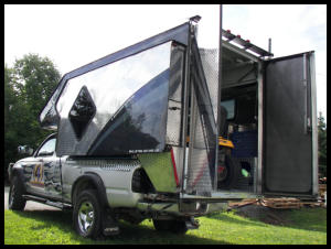 Truck Cap Rear View