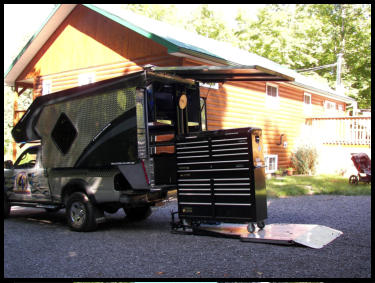 Unloading Large Tool Box