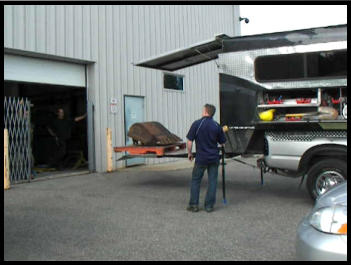 Unloading Back-hoe Bucket in Commercial Application