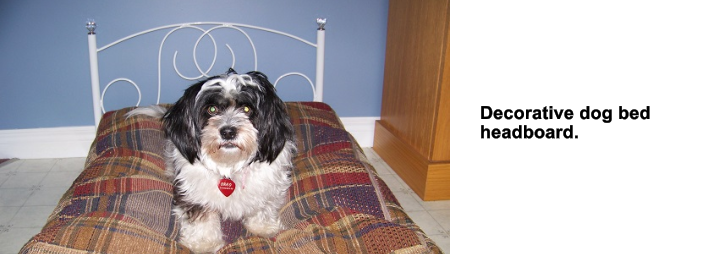 dog bed headboard