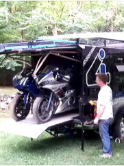 Motorcycle Unloading